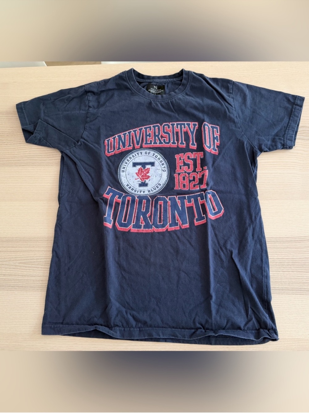 Peace Collective University of Toronto Short Sleeve Graphic Tee - Navy